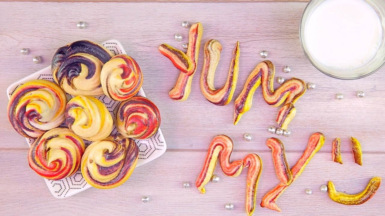 Rezept: Märchenhafte Regenbogen-Baisers für große und kleine Naschkatzen