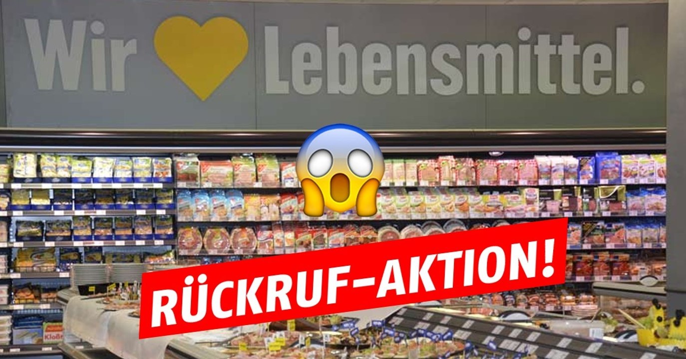 Deutsche Supermärkte rufen ein Lebensmittel zurück, das Blutvergiftungen auslösen kann!