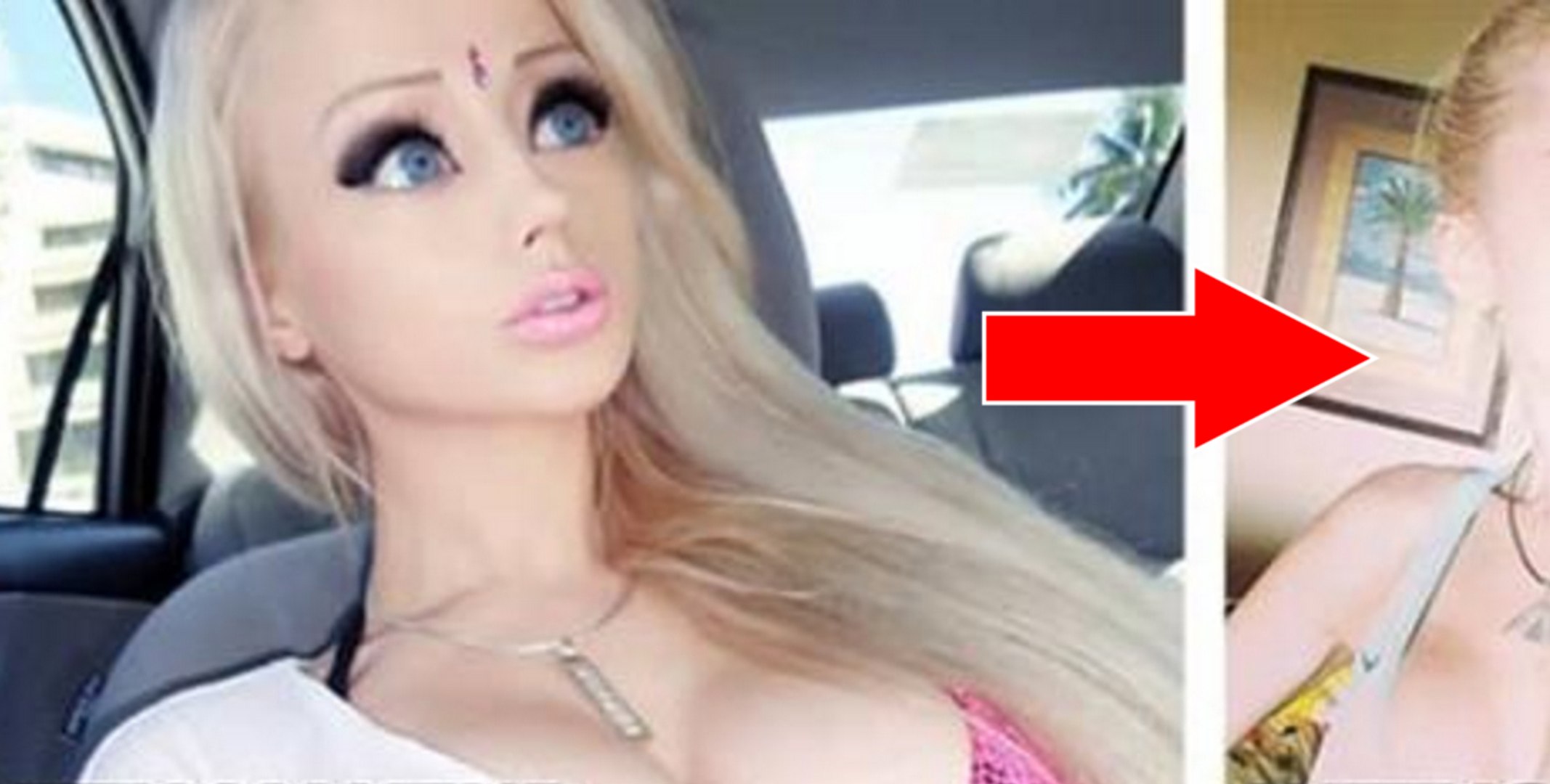 Valeria Lukyanova, die menschliche Barbie, schminkt sich ab - video  Dailymotion