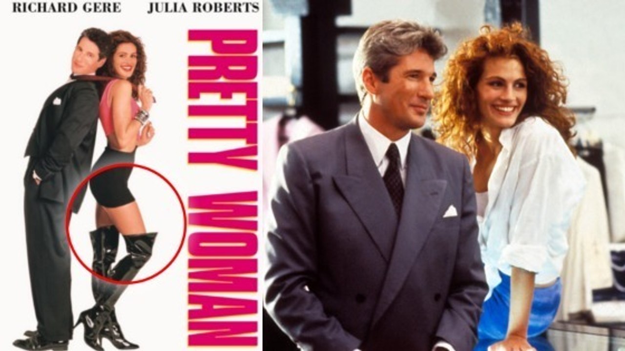 8 Anekdoten zum Film 'Pretty Woman', von denen ihr bestimmt noch nichts wusstet! Seht ihr das Detail auf dem Filmplakat?