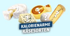 Kalorien im Käse: Ziegenkäse, Camembert, Feta und Mozzarella