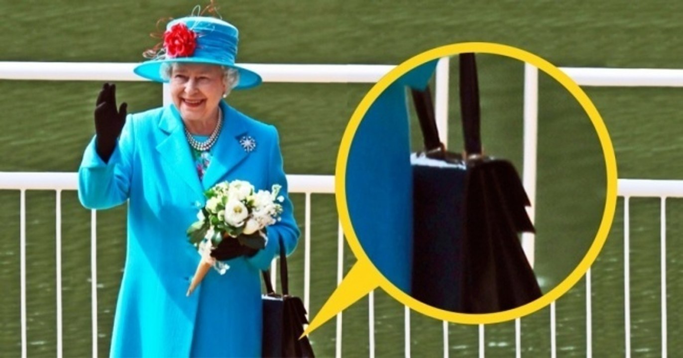 Die wahren Gründe, warum die Queen immer eine Handtasche bei sich hat! Echt genial!