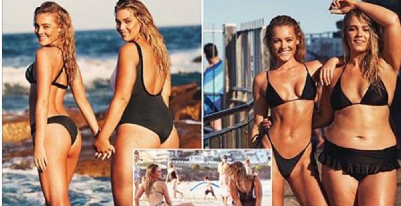 Diese zwei australischen Models werden wegen dieser Fotos schlimm beschimpft...Doch siehst du was da nicht stimmt??