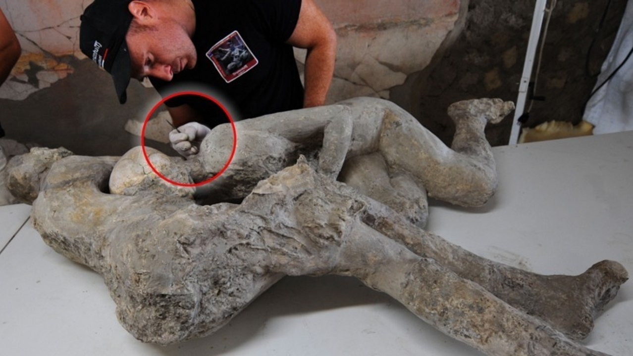 Die Liebenden von Pompeji: Bei dem im Tode umschlungenen Paar soll es sich um zwei Männer gehandelt haben