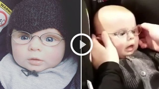 Der kleine Emil kann nicht richtig sehen. Jetzt bekommt er seine erste Brille. Seine Reaktion als er seine Eltern sieht, ist einfach magisch!