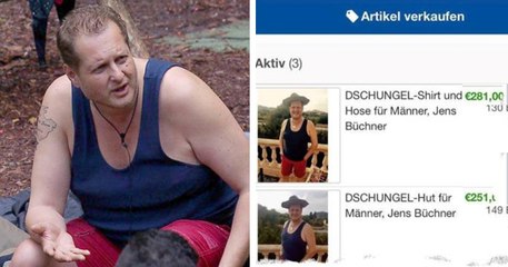 Malle-Jens verkauft seinen Dschungel-Kram auf Ebay. Doch jetzt der SCHOCK!