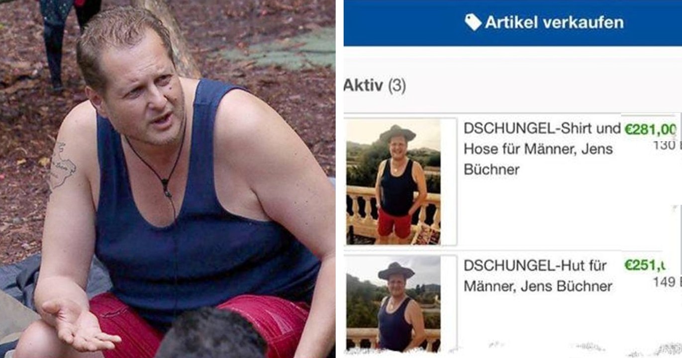 Malle-Jens verkauft seinen Dschungel-Kram auf Ebay. Doch jetzt der SCHOCK!
