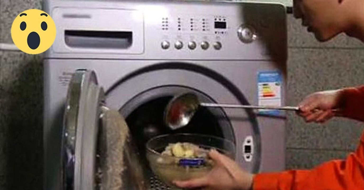 Spezielle Kochbeutel zur Zubereitung in der Waschmaschine