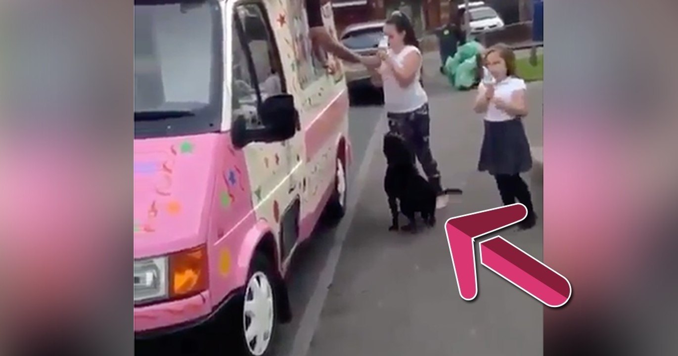 Die Kinder holen sich ein Eis. Doch was der Hund gleich macht, wird dir die Sprache verschlagen!
