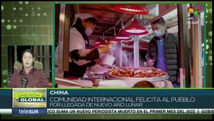 Líderes mundiales felicitan a China por nuevo año lunar