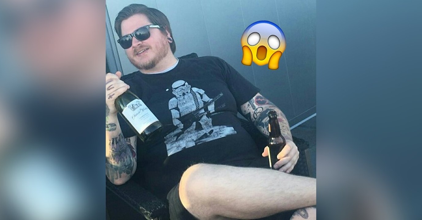 Wegen einer verlorenen Wette ist er gezwungen, sich das Gesicht von Celine Dion tätowieren zu lassen