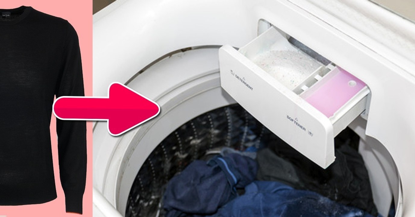 Drei Schritte, um dunkle Kleidung beim Waschen nicht auszubleichen
