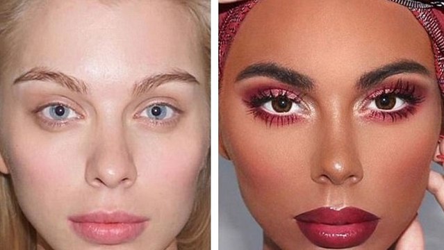 Paintdatface: Er schminkt ein weißes Model in ein farbiges ... und der Skandal im Internet ist da!