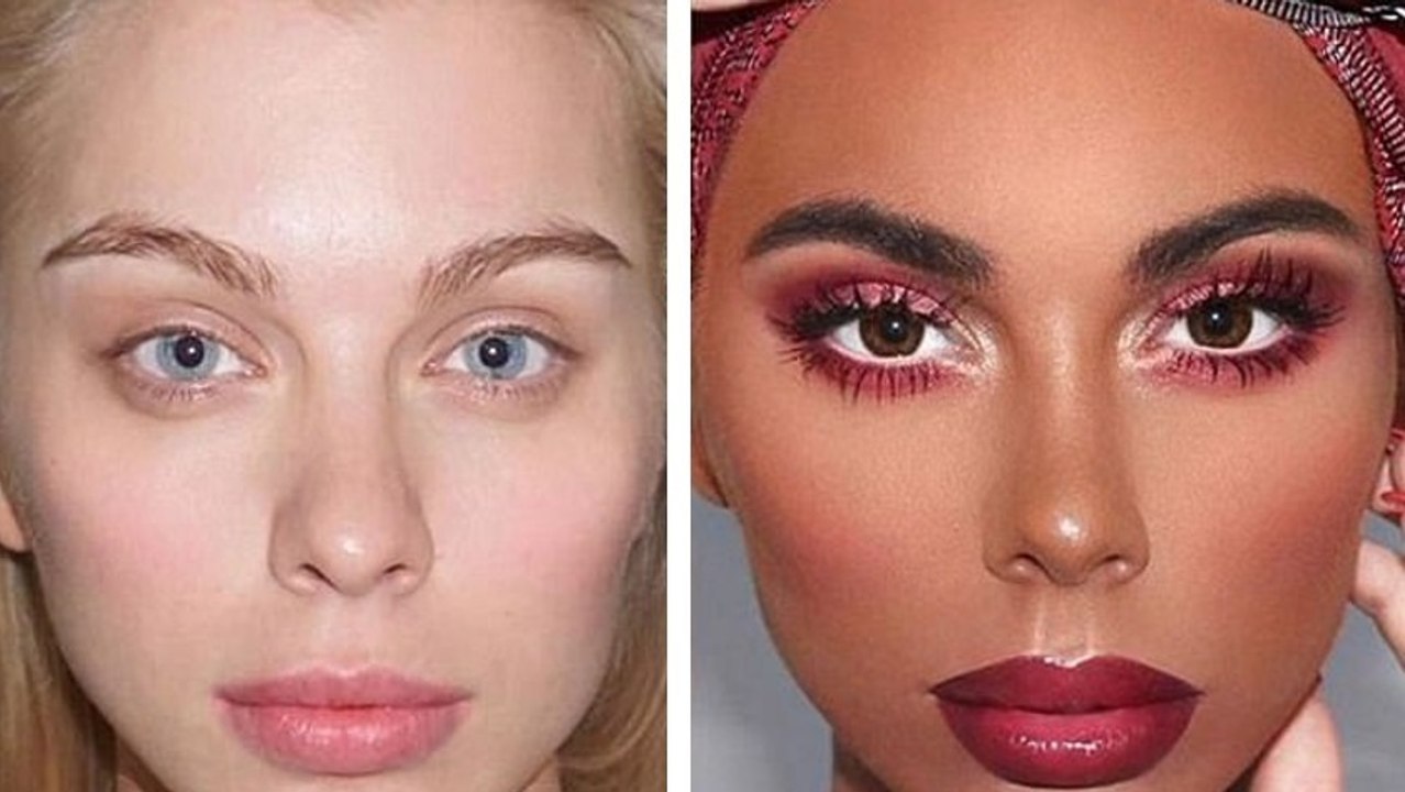 Paintdatface: Er schminkt ein weißes Model in ein farbiges ... und der Skandal im Internet ist da!