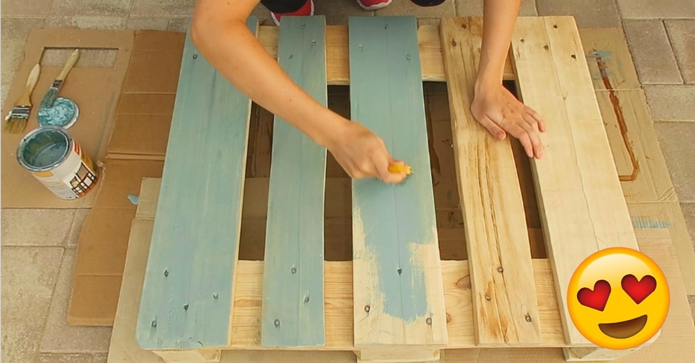 Europalette verwandeln: So machst du einen stylischen Couchtisch