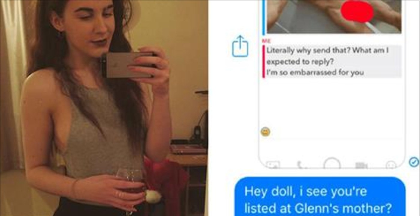 Als eine junge Frau auf Snapchat ein Nacktbild von einem Mann bekommt, reagiert sie auf die einzig richtige Art!