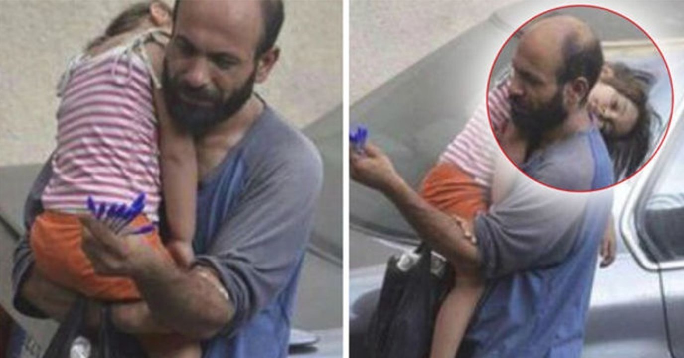 Bewegende Geschichte von einem Flüchtling und seiner Tochter