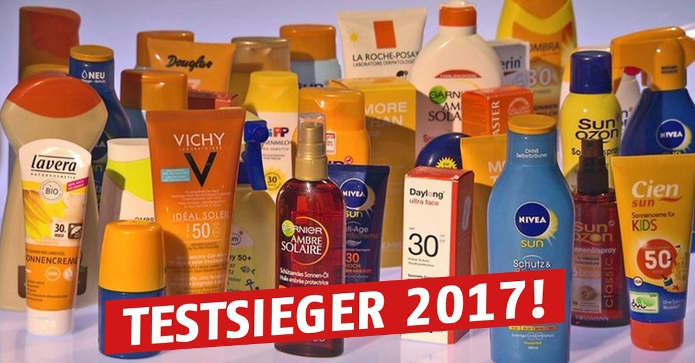 Stiftung Warentest: Sonnencremes im Test