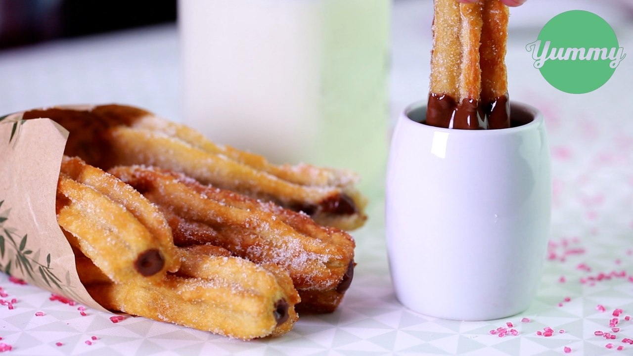 Rezept: Selbstgemachte Churros mit Nutella-Füllung