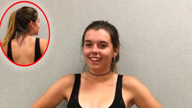 Sie geht mit diesem Oberteil in die Schule. Die Reaktion der Schulleitung folgt prompt!