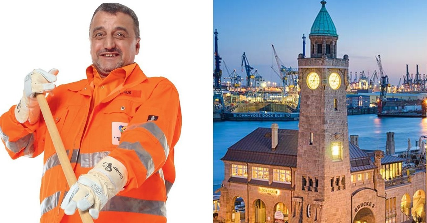 Hamburg benennt platz nach verstorbenem straßenfeger!