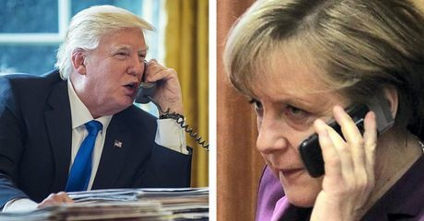 Donald Trump: Was er Angela Merkel nur kurze Zeit nach der Wahl am Telefon sagt, empört viele Deutsche