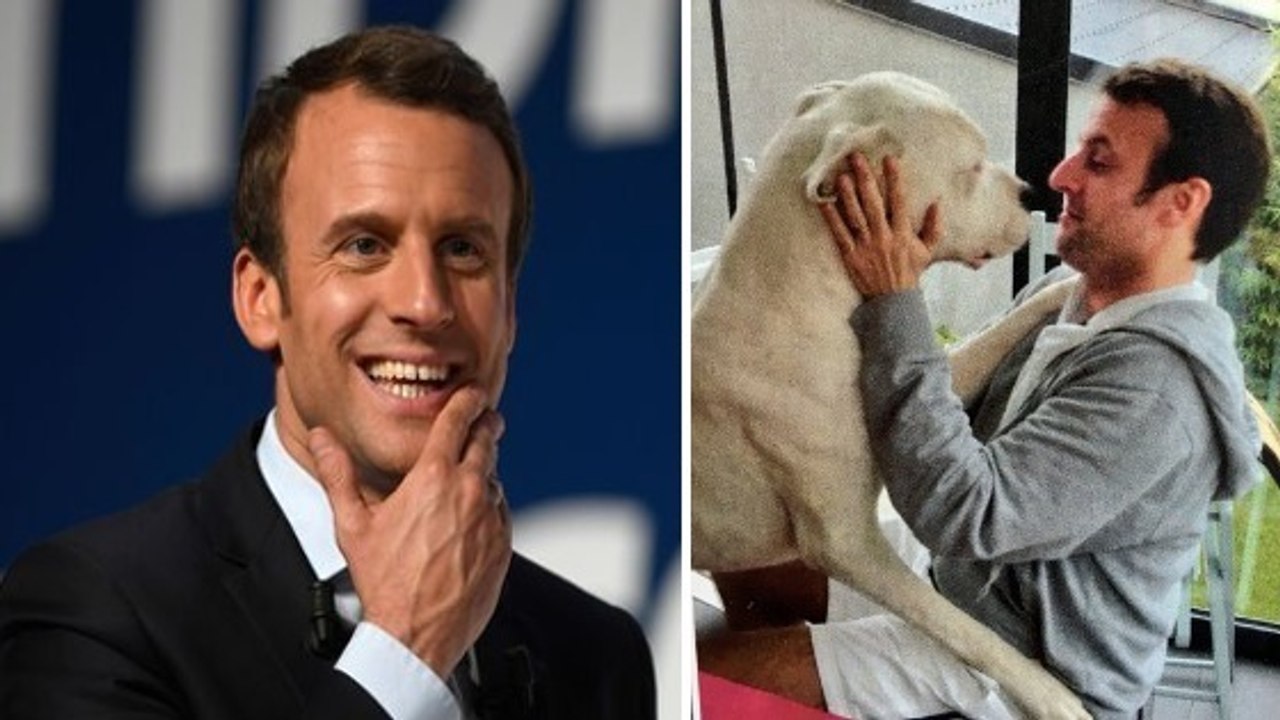Emmanuel Macron: Der Name seines Hundes sorgt ordentlich für Ärger
