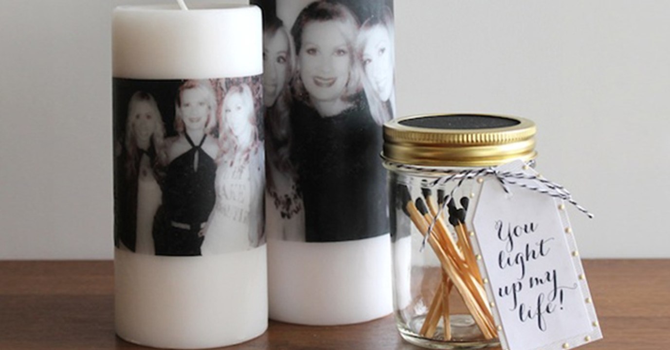 Foto auf Kerze drucken: So geht es!