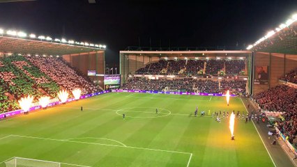 Hibernian V Hearts - Kick off