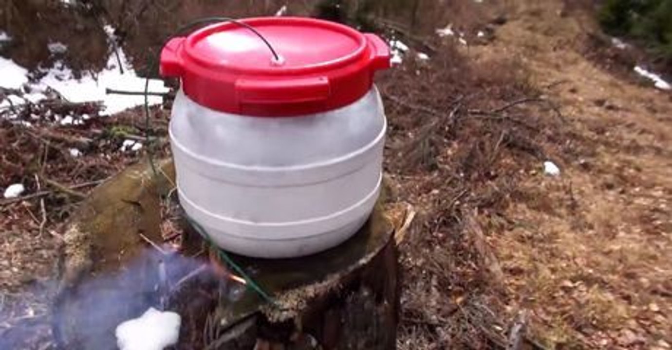 Er zündet einen 10-Kilo-Böller