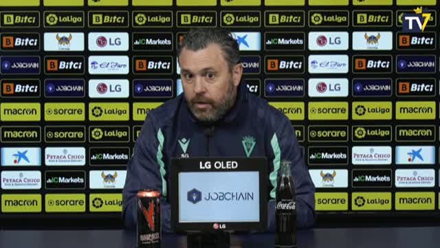 Sergio González: Hay que plantear un gran partido, intentar que no nos hagan daño en la parcela ofensiva e ir a por ellos