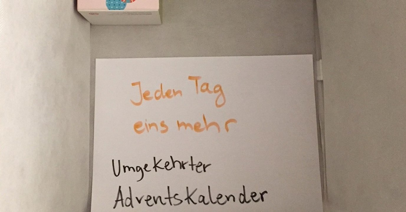 Umgekehrter Adventskalender: So wird Weihnachten für alle möglich