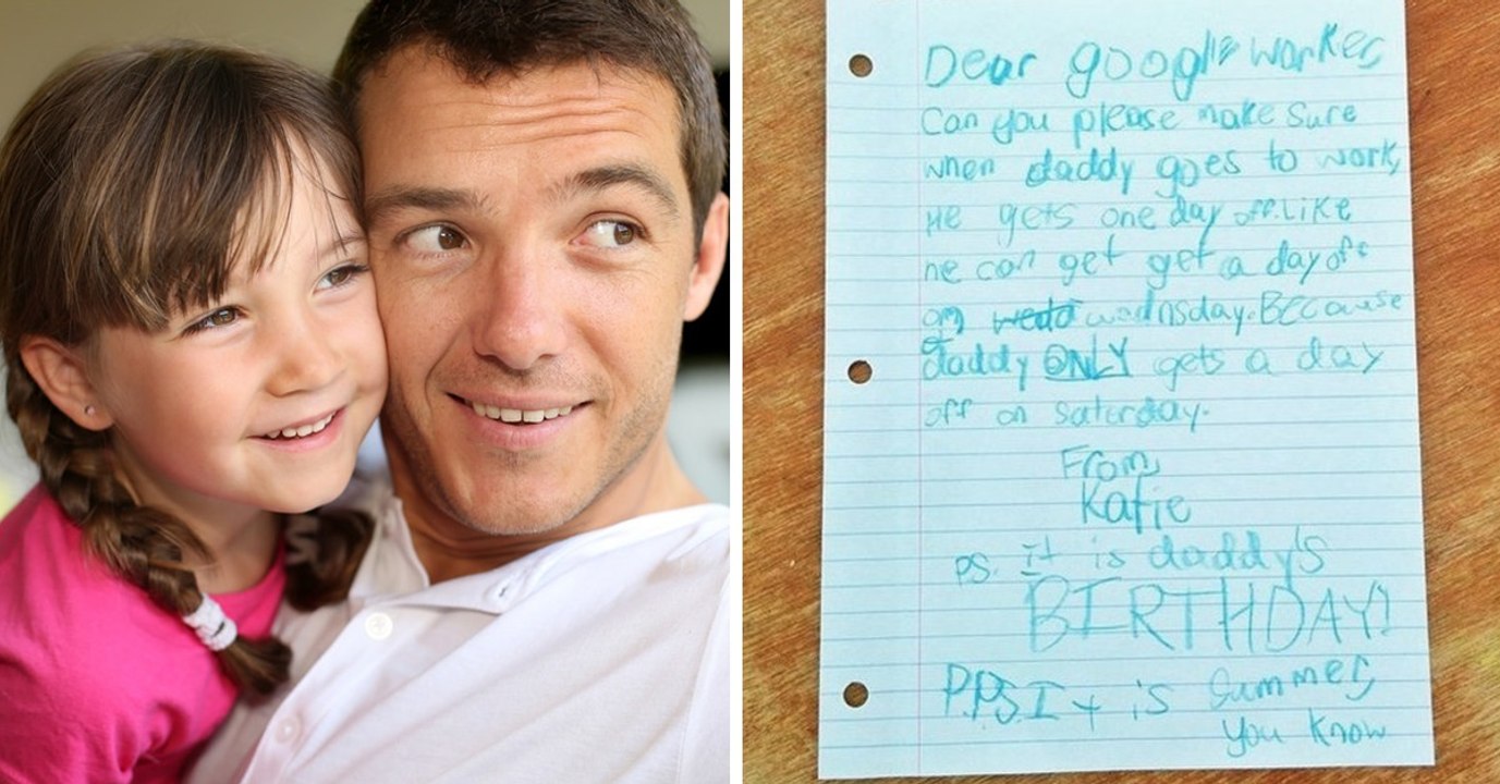 Mädchen fordert Urlaub für den Papa. So reagiert der Chef