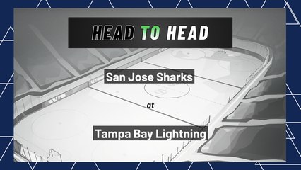 San Jose Sharks At Tampa Bay Lightning: Moneyline