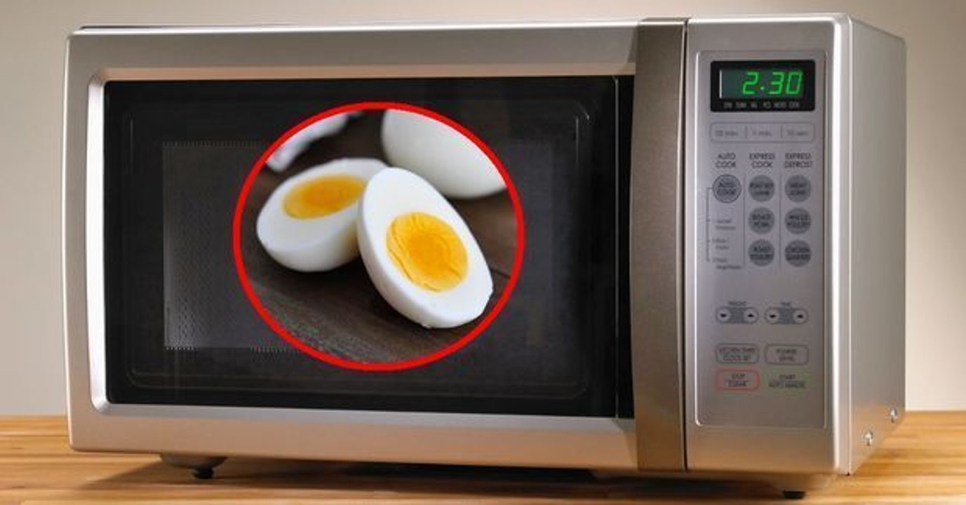 Kann man Eier in der Mikrowelle aufwärmen?
