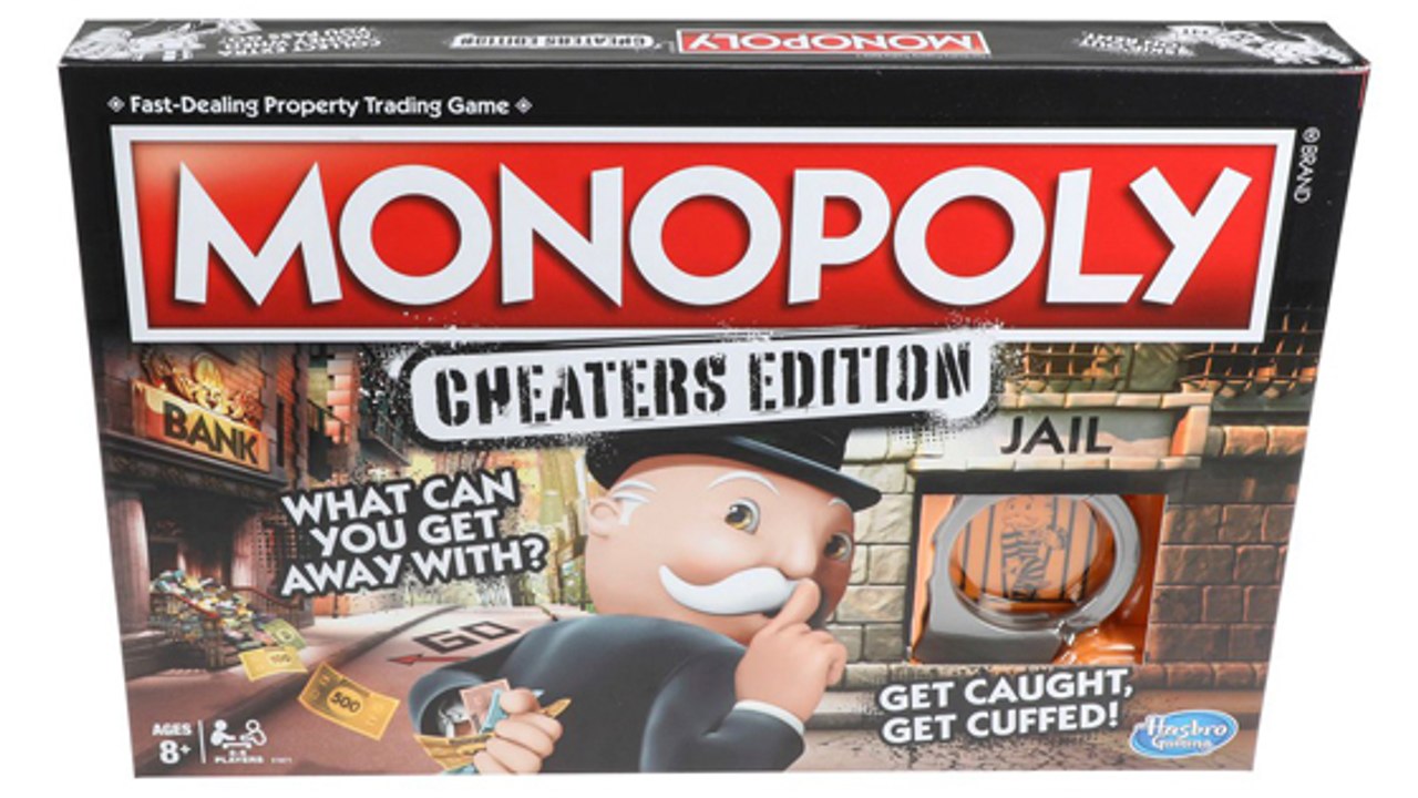 Es gibt ein neues Monopoly für alle, die gerne schummeln!