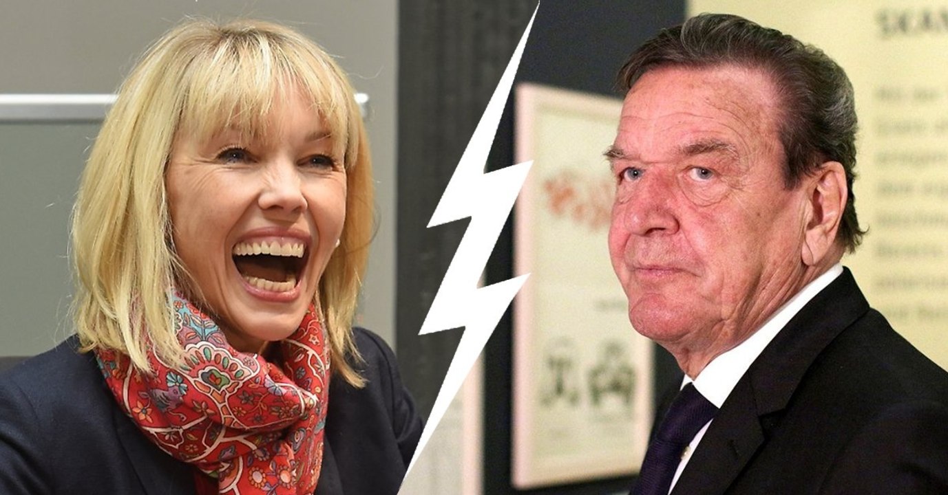 Gerhard schröder entsetzt über doris' karnevalskostüm