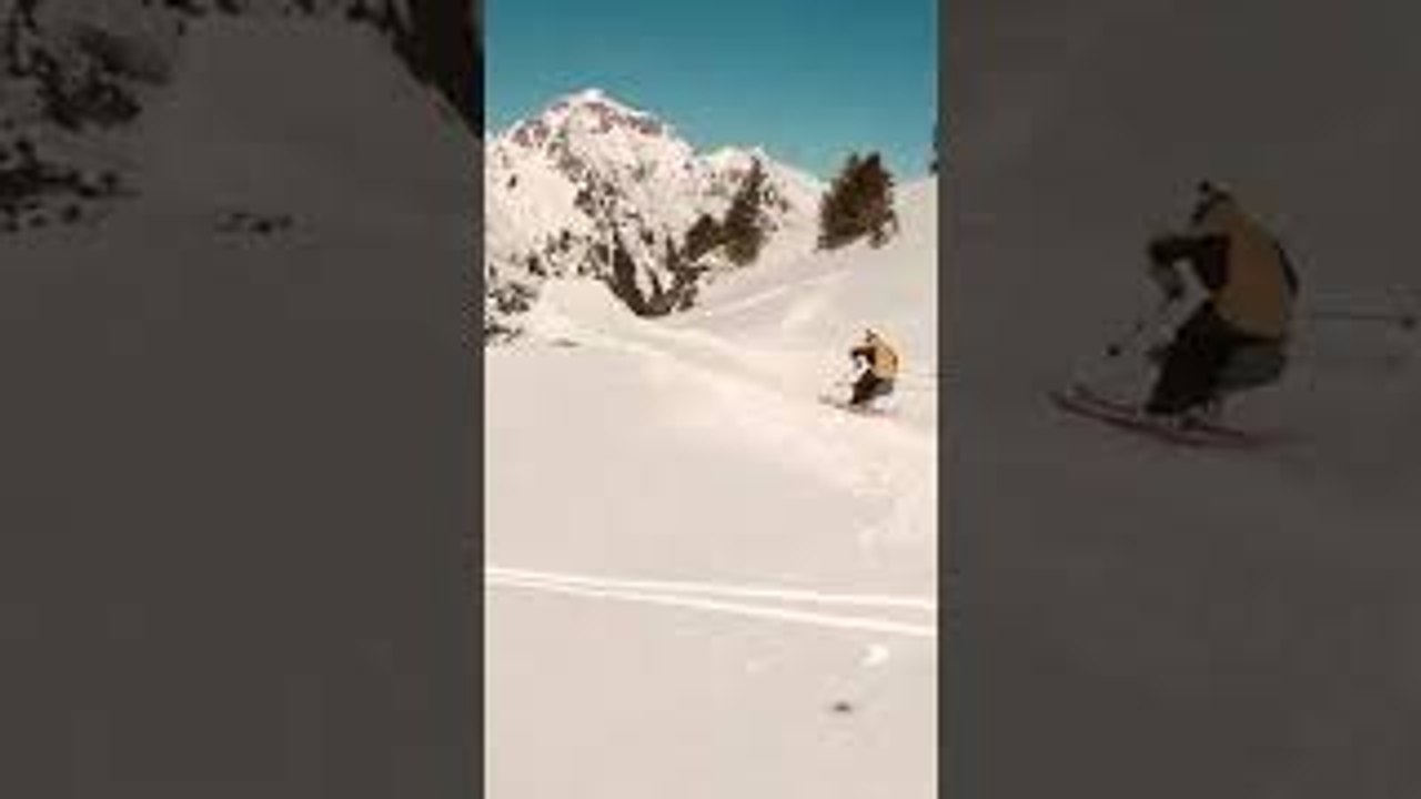Double Backflip Drone Shot