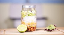 Für unterwegs: Thailändischer Shaker-Salat