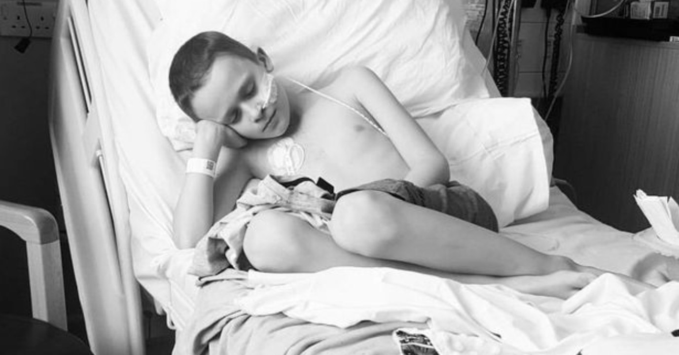 Weil er ihre Geburt miterleben will: Krebskranker Junge kämpft ums Überleben