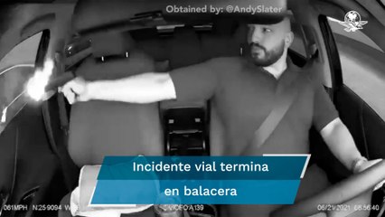 Conductor enfrenta 15 años de cárcel por enojarse y disparar contra otro coche