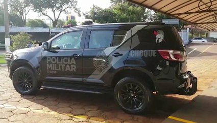 Detido por roubo é levado até a 15ª Subdivisão Policial de Cascavel