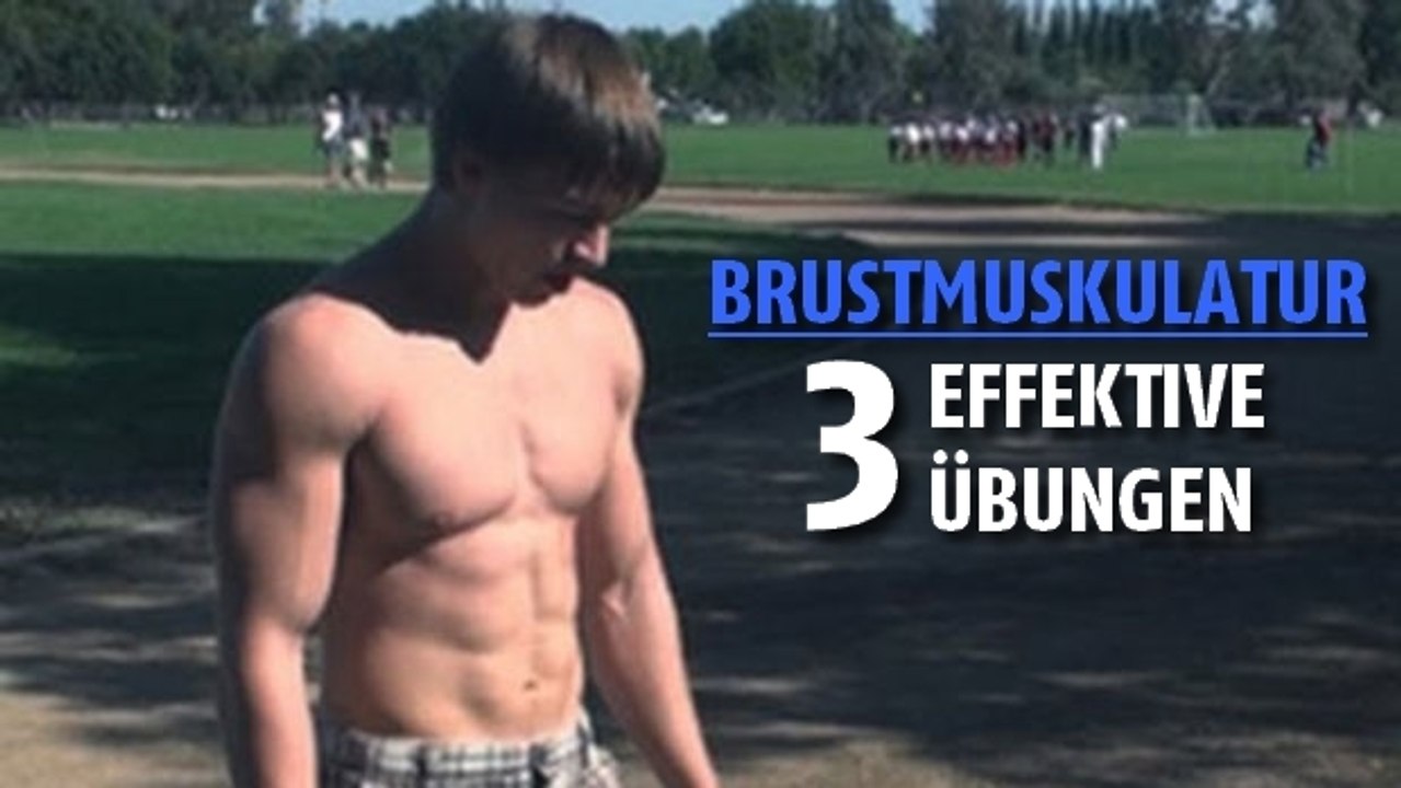 Training: 3 sehr effektive Übungen für eure Brustmuskulatur
