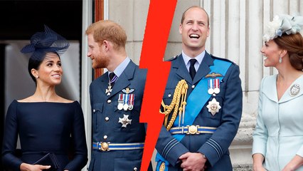 Kate und William: Das ist der Grund für ihren Streit mit Harry und Meghan