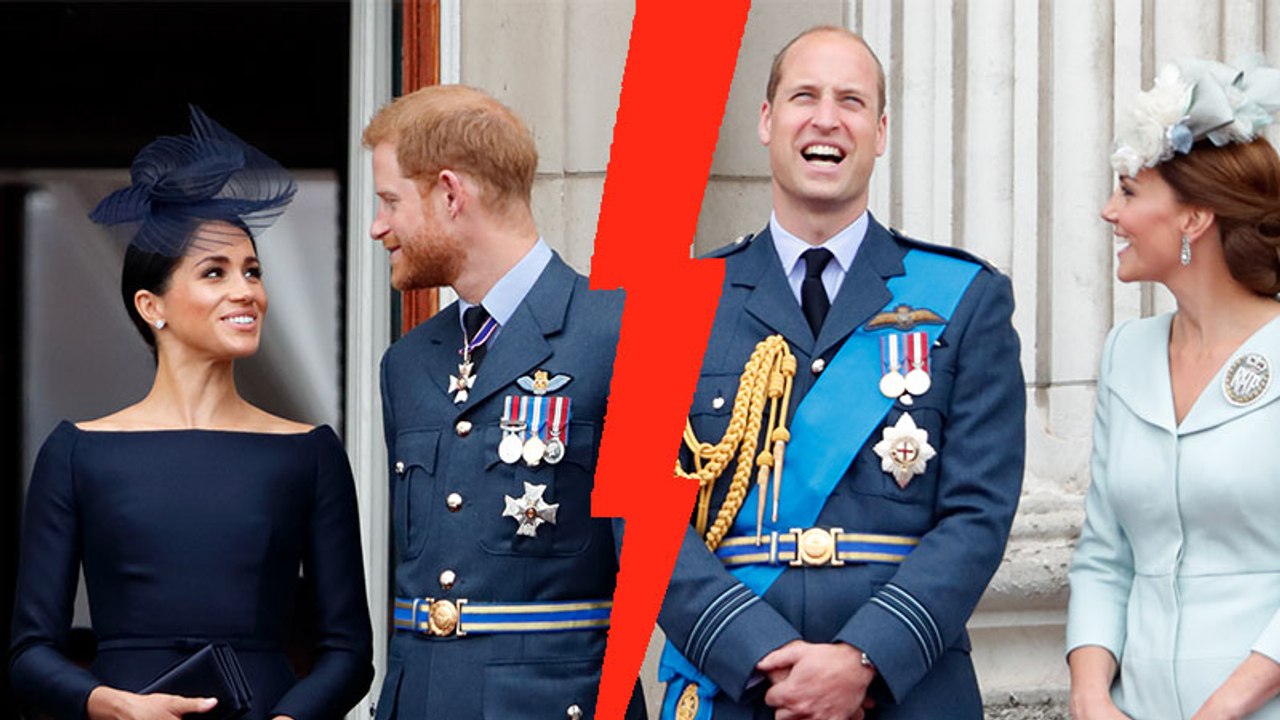 Kate und william: das ist der grund für ihren streit mit harry und meghan
