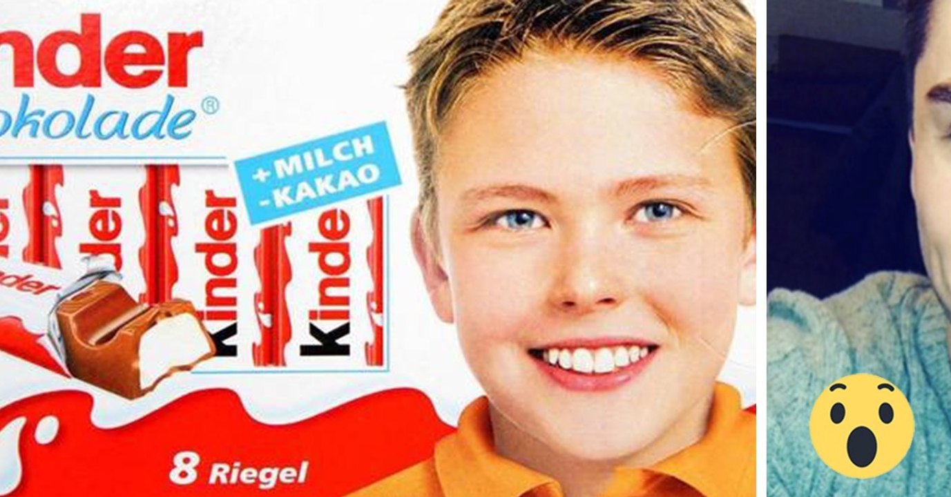 Josh Bateson ist das Gesicht der Kinder-Schokolade seit 2005
