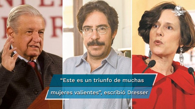 Denise Dresser responde a acusación de AMLO de “linchamiento” contra Pedro Salmerón