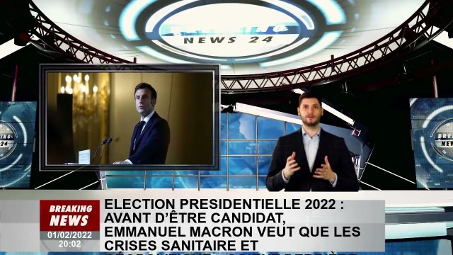 Présidentielle 2022 : Avant de se porter candidat, Emmanuel Macron veut que les crises sanitaires et