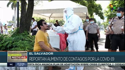 El Salvador: Reportan aumento de contagios por la Covid-19