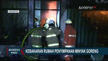 Rumah Tempat Penyimpanan Minyak Goreng di Jaktim Ludes Terbakar!